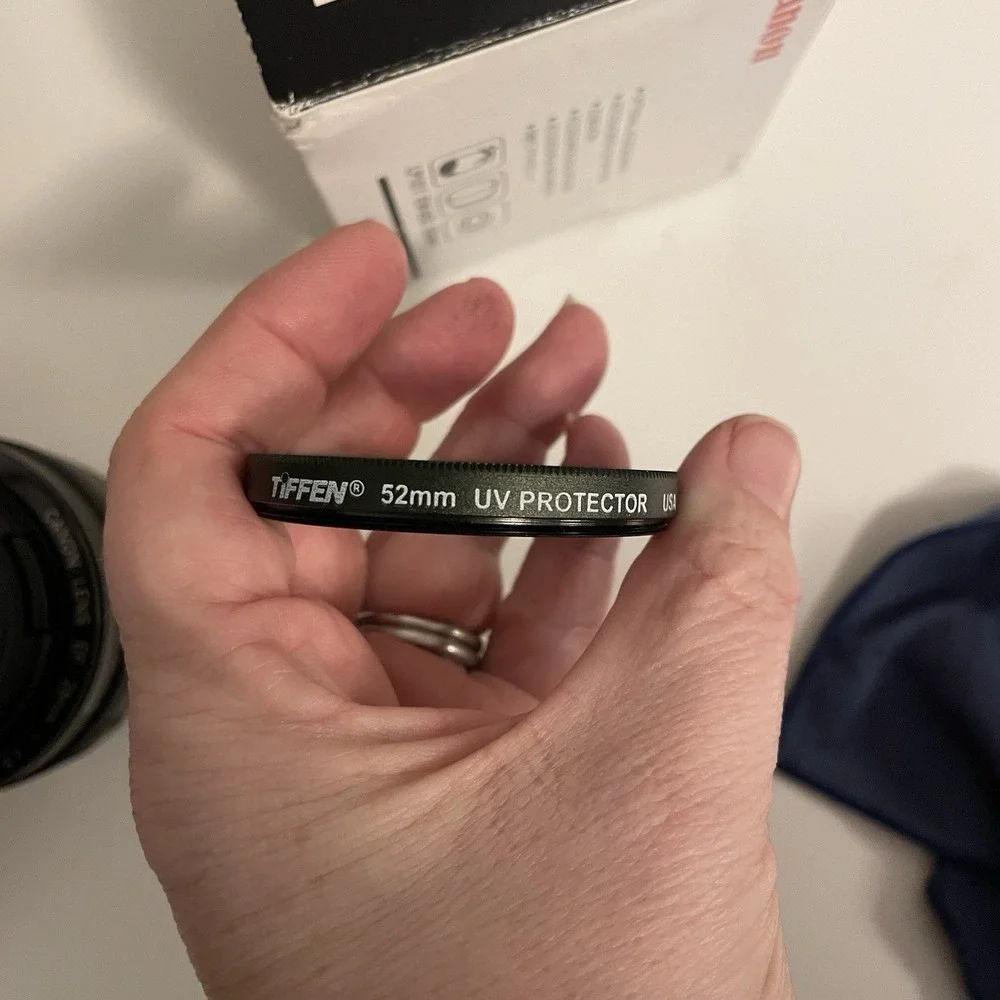Canon EF 28mm f/2.8 Lens With UV Protector‎ In Working Order